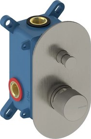 Rubinetto per incasso doccia Loop K 2 vie nickel brushed