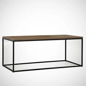 Tavolino COSCO 43x95 cm marrone/nero
