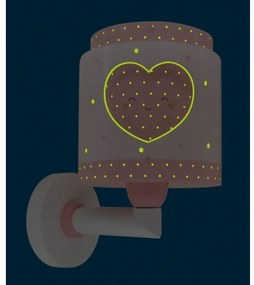 Dalber 76019S - Applique per bambini BABY DREAMS 1xE27/15W/230V rosa