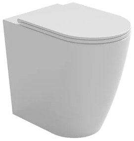 Vaso WC filomuro AZZURRA spid, sedile escluso P 56 x L 36 x H 50 cm bianco lucido