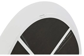 Specchio da parete Home ESPRIT Bianco Metallo Specchio Città 64 x 4,5 x 62 cm