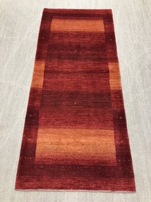 Loribaft Tappeto 210 x 90 Rosso (Iran) Annodato A Mano