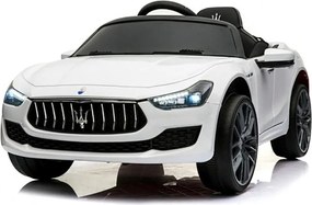 Macchina Elettrica per Bambini 12V con Licenza Maserati Ghibli Bianca...