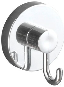 Ganci in plastica autoportanti in set da 2 in argento lucido Vacuum-Loc - Wenko