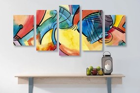 Quadri 5 pezzi – Arte astratta