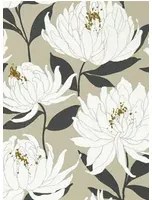 Harlequin Carta da parati Sebal - Platinum/ Ebony