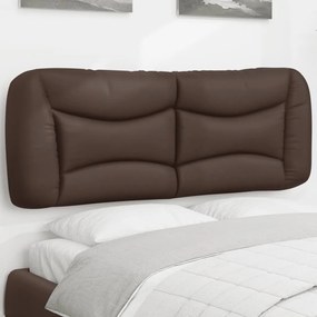 Cuscino Testiera Marrone 120 Cm İn Similpelle /