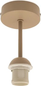 Brilagi - Plafoniera a montaggio superficiale PARTY 1xE27/60W/230V Ø 10 cm beige
