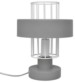 Lampada da tavolo VOLTA 1xE27/15W/230V grigio