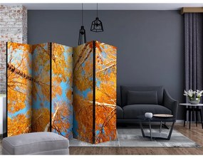 Paravento  Autumnal treetops II [Room Dividers]  Colore ---, Dimensioni e Misure 225x172