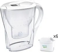 Caraffa filtrante 2,4 L Marella Brita con 6 filtri Maxtra Pro All in 1