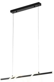 Lampada a sospensione LED su cavo FLEXI LED/45W/230V 4000K nera