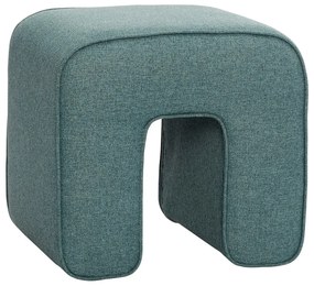 Pouf scultura turchese - Hübsch