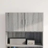 Mobile a Parete Grigio Sonoma 80x42,5x40cm in Legno Multistrato 846129