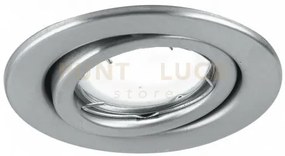 Kit 3 pezzi incassi led matrix orientabili nikel 3 luci attacco g...