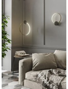 Redo 01-3107 - Lampadario LED a sospensione con filo ATOM LED/20W/230V diametro 60 cm