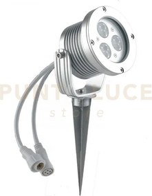 Proiettore led iride dc12 e 24v bianco 9w 720lm 6000k dimmerabile i...
