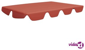 vidaXL Baldacchino per Dondolo Giardino Terracotta 150/130x70/105 cm