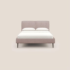 Isotta letto imbottito completamente sfoderabile in morbido tessuti impermeabile T10 rosa
