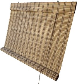 Tenda a pacchetto di colore naturale in bambù 150x160 cm Lepus – Gardinia