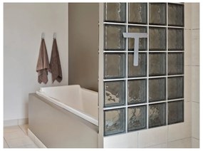 Gancio da parete grigio chiaro in metallo Ume – Zone