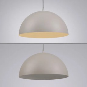 Schöner Wohnen 11728-39 - Lampadario a sospensione ALI con cavo, 1xE27/25W/230V, Ø 38 cm, grigio