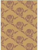Långelid / von Brömssen Carta da parati Daisy - Ochre