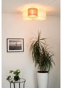 Brilagi - Plafoniera SPIDER 3xE27/15W/230V beige/crema