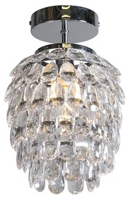 Lampada a sospensione Art Déco in acciaio 19 cm dimmerabile - Bling