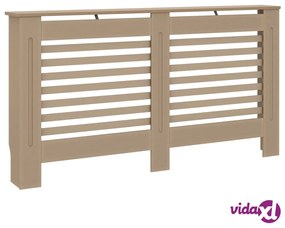 vidaXL Copertura per Radiatore 152x19x81,5 cm in MDF