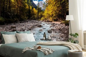Carta da parati – Paesaggio montano pittoresco