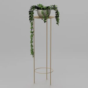 Portafiori 100x32 cm oro