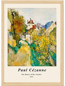 Poster in cornice 35x45 cm Paul Cézanne - Wallity