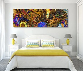 Quadro su tela – Arte piena di astrattismo