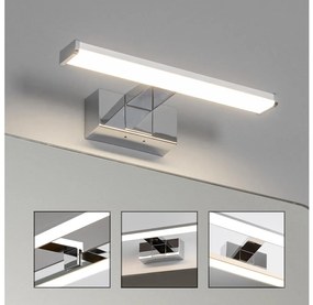 Brilagi - Specchio da bagno con luce LED VESTRA, 6W/230V, 30 cm, IP44, cromato