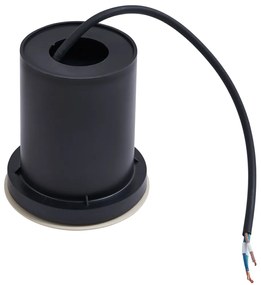 Faretto da terra moderno beige GU10 50mm regolabile IP65 - Delux