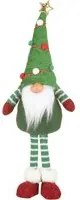 Gnomo natalizio in piedi cappello con pompon, 47 cm