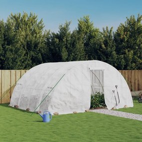 Serra Con Telaio İn Acciaio Bianco 20 M² 5x4x2,3 M /