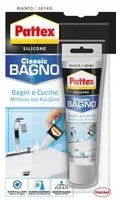 PATTEX SILICONE(SANITARI)BAGNICUCINE ML.50 HENKEL ITALIA PZ 12,0