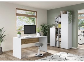 Tavolo da lavoro con piano bianco 60x140 cm Hasselt - Germania