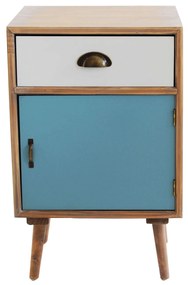 ADELINE - mobiletto 1 anta 1 cassetto in mdf multicolor