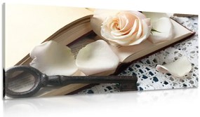 Stampa su tela – Natura morta vintage con chiave