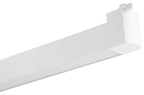 Faro LED Lineare 24W per Binario Monofase Orientabile Bianco - 100° Colore Bianco Naturale 4.000K