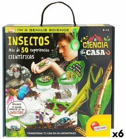 Gioco di Scienza Lisciani Insectos ES (6 Unità)