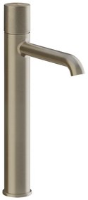 Miscelatore lavabo alto senza scarico brushed brass diamantato 70604 Gessi