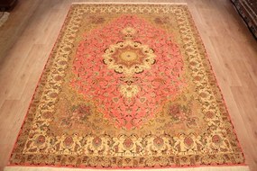Tabriz Tappeto persiano 350 x 260 (Iran) Annodato A Mano
