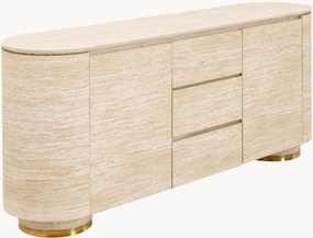 Credenza effetto travertino Linnea