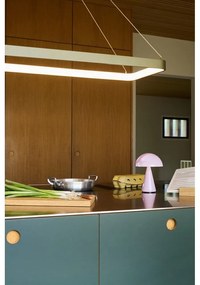 Lampada da tavolo dimmerabile a LED rosa chiaro (altezza 20 cm) Mush - Hübsch