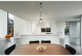 Globo 15676H1 - Lampadario su catena HALIA 1xE27/60W/230V