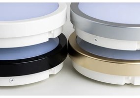 Brilagi - Plafoniera LED da bagno PERA LED/18W/230V diametro 22 cm IP65 nero